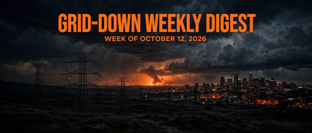Grid-Down Weekly Digest — week of October 12, 2026