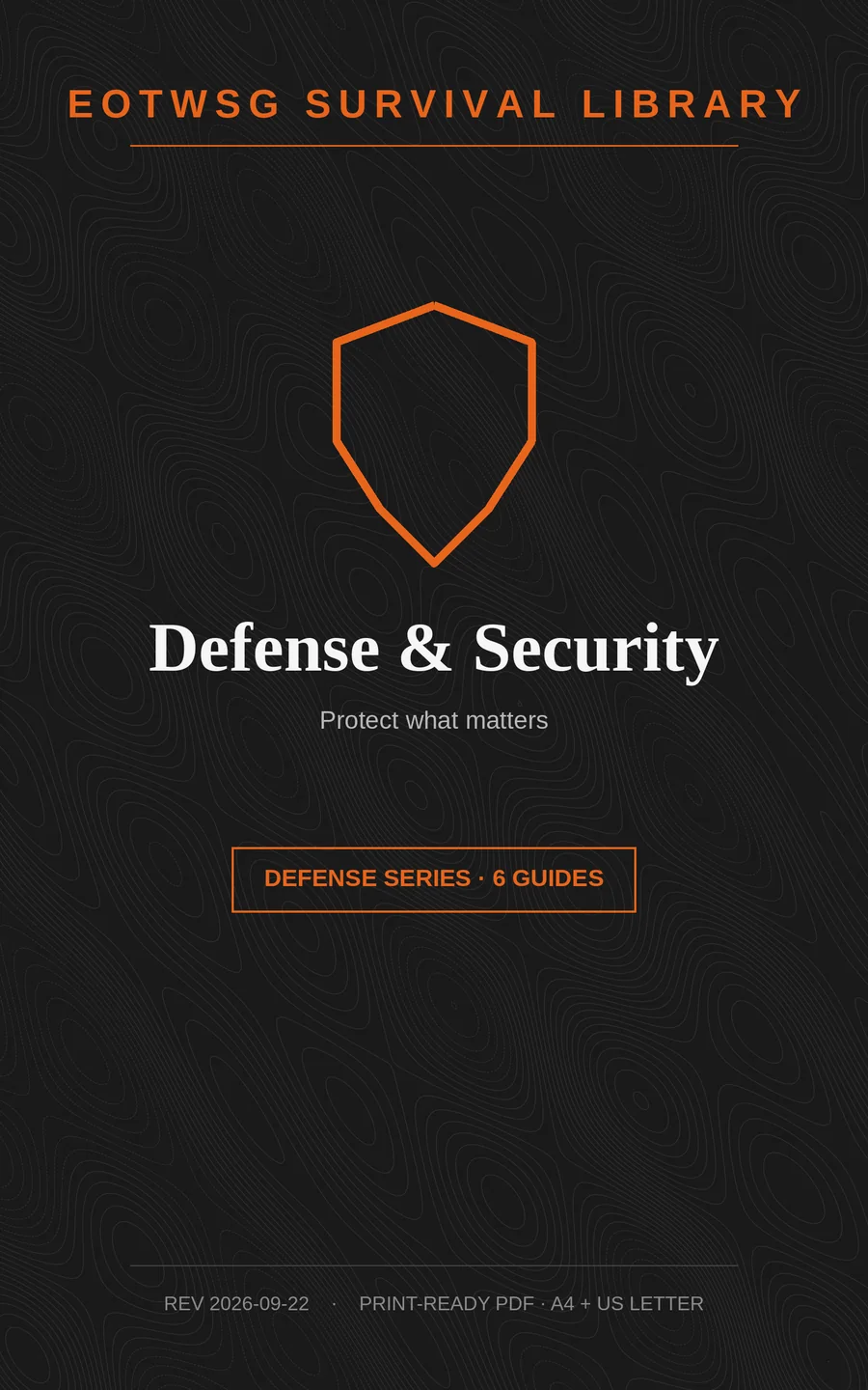 Defense and Security Pack cover